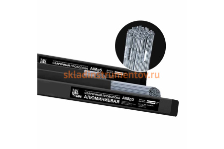 Прутки алюминиевые AlMg5 (4 мм; 1000 мм; аналог СВ-АМг5) БАРС СВ000007185