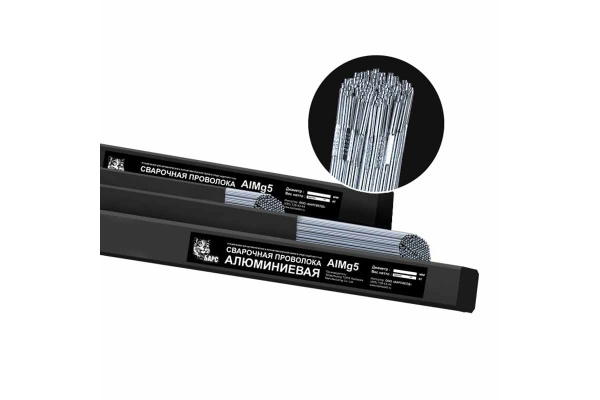 Прутки алюминиевые AlMg5 (4 мм; 1000 мм; аналог СВ-АМг5) БАРС СВ000007185