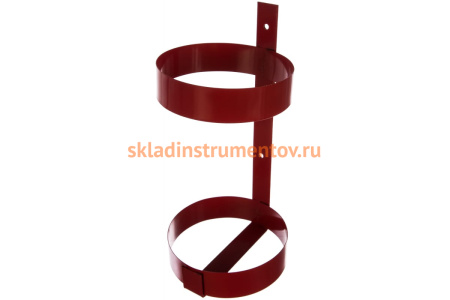 Кронштейн для огнетушителя ОП-4/ОУ-3, диаметр 160мм, красный, без зажима СПЕЦ ОГН-КРОН05