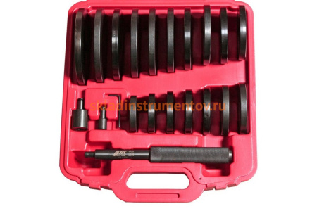 Набор оправок для выпрессовки подшипников, втулок, сальников (70-150мм, 21 предмет) JTC 4855