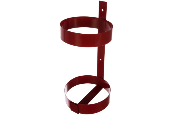 Кронштейн для огнетушителя ОП-4/ОУ-3, диаметр 160мм, красный, без зажима СПЕЦ ОГН-КРОН05