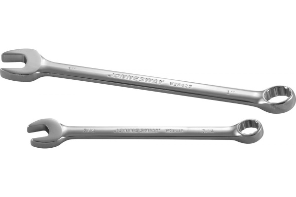 Комбинированный ключ Jonnesway W26430 1-1/8" зеркальная полировка 49119