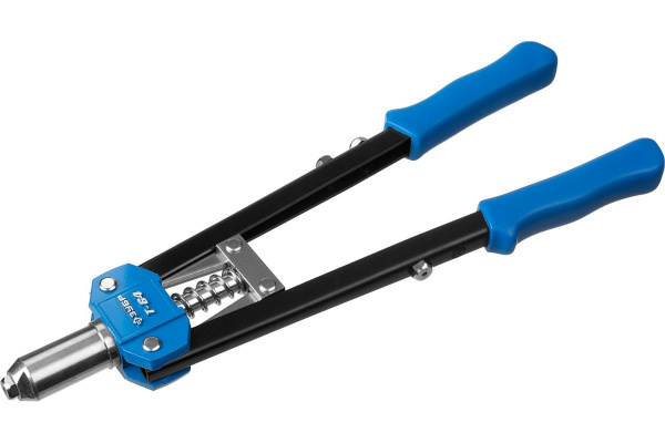 Заклепочник для вытяжных и резьбовых заклепок, в боксе 3,2-4-4,8мм Зубр "ЭКСПЕРТ-Универсал" 31197