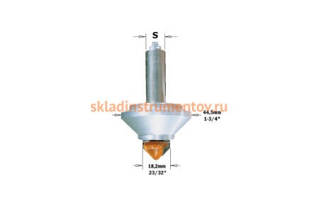 Фреза для гравировки S 8 CMT RCS-BIT8