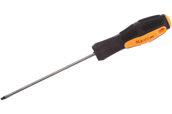 Шлицевая отвёртка SL3, 100 мм Вихрь 73/6/2/7