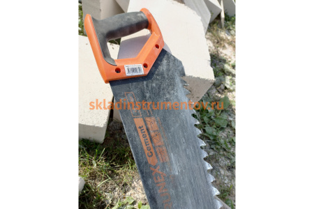 Ножовка по пенобетону Runex Cement 600мм твердосплавные зубья 577404