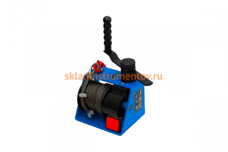 Ручная червячная лебедка TOR ЛРЧ 1000 (VS) 1,0 т 35 м 113107