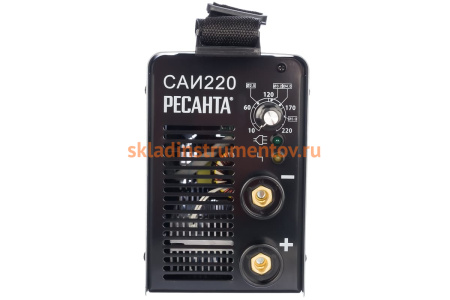 Инверторный сварочный аппарат Ресанта САИ 220 65/3 Инверторный сварочный аппарат Ресанта САИ 220 65/3
