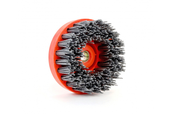 Щетка чашечная (110 мм; M14; ворс полимер абразив P60) ОСБОРН 6-003 PLM.CUP110M14P60