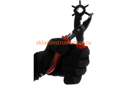 Просекатель дырокол для кожи и картона MATRIX 18361