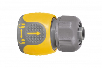 Соединитель двухкомпонентный для шланга 1/2" PALISAD Luxe 66243