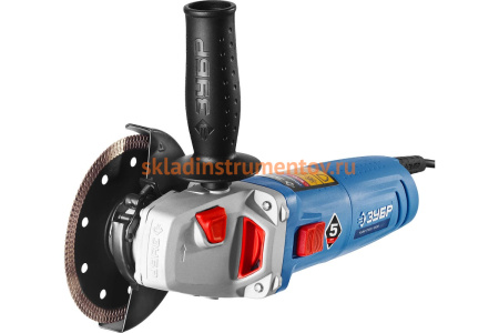 Углошлифовальная машина ЗУБР ПРОФЕССИОНАЛ УШМ-П125-1200 ЭПСТ