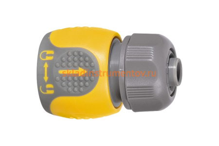 Соединитель двухкомпонентный для шланга 1/2" PALISAD Luxe 66243