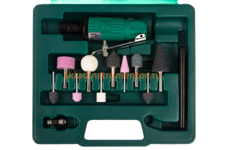 Пневматическая бормашинка с насадками Jonnesway 15 предметов JAG-0903FMK 48524