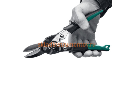 Ножницы по твердому металлу Kraftool прямые, Cr-Mo 260 мм GRAND 2324-S_z02