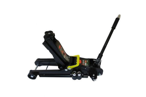 Гидравлический подкатной низкопрофильный домкрат с воротком ROCKFORCE 3 т RF-825021C