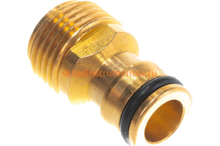 Адаптер латунный, 1/2", внешняя резьба PALISAD 66272