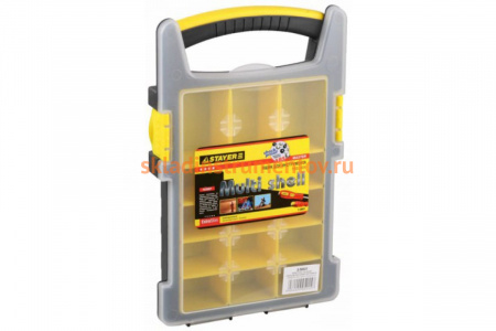 Пластмассовый ящик STAYER MULTYSHEL для инструмента, 11" 2-38031