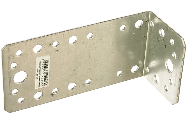 Крепежный уголок Зубр МАСТЕР асимметричный 65х50х130мм 1шт 310156-65