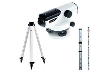 Комплект ADA: нивелир PROF X32 + рейка STAFF 4 + штатив на винтах Strong S А00119_К