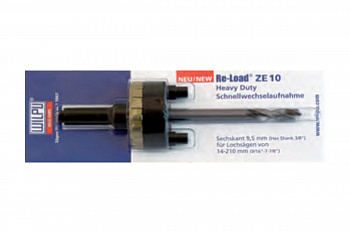 Переходник быстросъемный на коронку Bi-metall ZE10 (14-210 мм) WILPU 3031500001