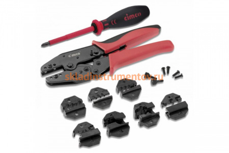 Набор с обжимными клещами CIMCO 10 6210