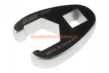 Накидной односторонний ключ с прорезью 24мм JTC-1928