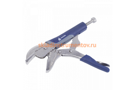 Зажим с фиксатором МАСТАК 175мм, прямые губки 036-10175H