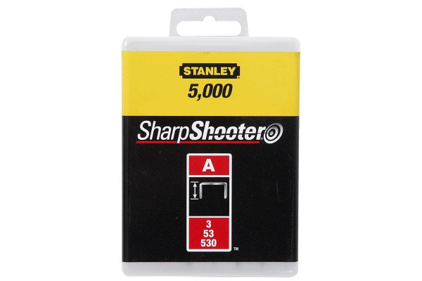 Скоба для степлера Stanley тип "А" 6мм х 5000шт 1-TRA204-5T