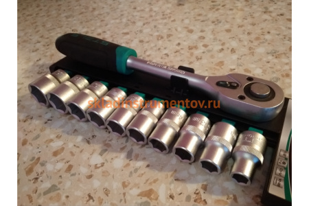 Набор торцевых головок STELS 1/2 11 предметов 14127