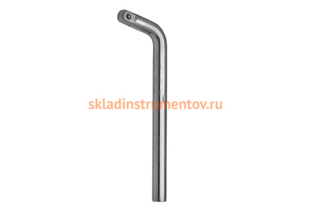 Ключ с присоединительным квадартом НИЗ изогнутый, 200 мм, на подвесе 21516025