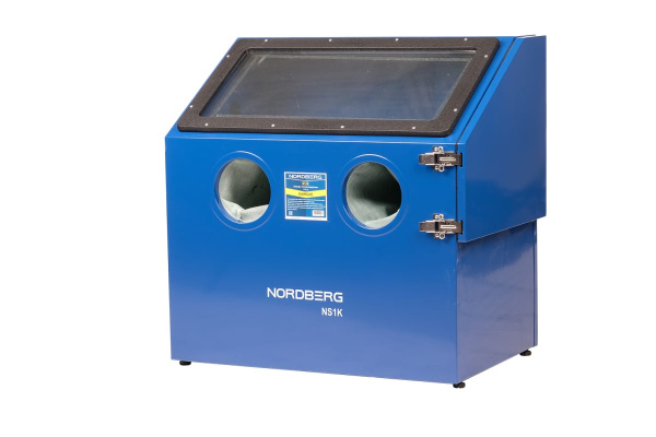 Пескоструйная настольная камера NORDBERG боковая загрузка, 110 л NS1K