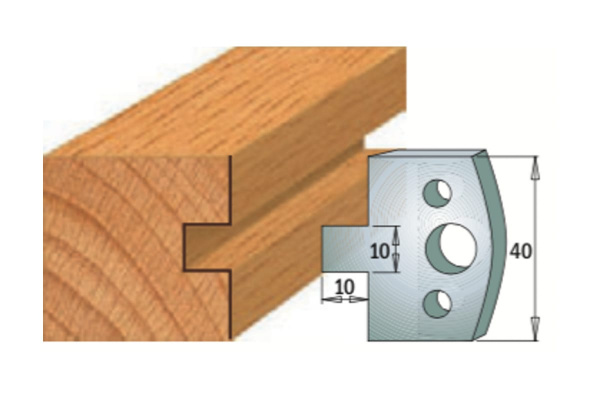 Комплект из 2-х ножей SP (40x4 мм) CMT 690.091
