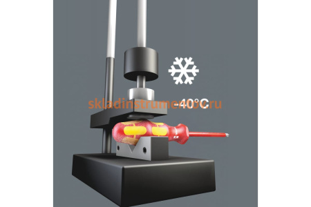 Крестовые отвертки WERA 165 iS VDE, PlusMinus PZ/S, с зауженным стержнем, 1x80/2x100 мм WE-006470