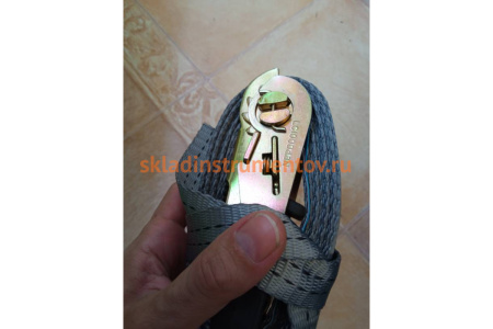 Стяжной ремень для крепления груза 4м, 0,75/1,5 т кольцевой РОМЕК 25.075.2.к 2000000006055