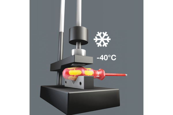 Крестовые отвертки WERA 165 iS VDE, PlusMinus PZ/S, с зауженным стержнем, 1x80/2x100 мм WE-006470