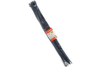 Нейлоновые хомуты Зубр черные, 9x760 мм, 50 шт. 309030-90-760