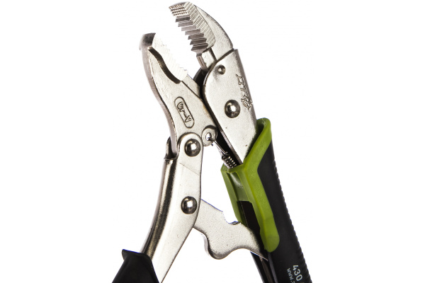 Зажим с фиксацией с полукруглым захватом Дело техники 180 мм 430480