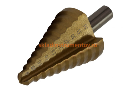 Сверло ступенчатое (9-36 мм) ПРАКТИКА 774-481