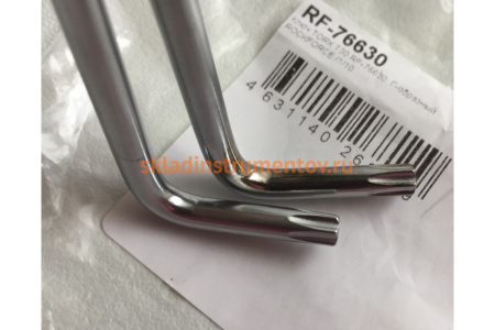 Г-образный ключ ROCKFORCE TORX T30 RF-76630