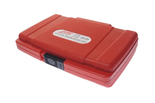 Набор головок для отворачивания масляных пробок, 21 пр. JTC JW0896