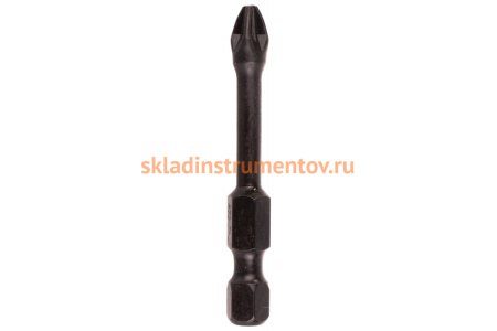 Биты ПРОФИ PZ2 (2 шт; 50 мм; 1/4") Зубр 26023-2-50-S2