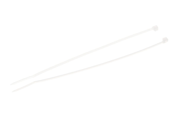 Нейлоновые хомуты Зубр белые, 2.5x150 мм, 100 шт. 309010-25-150