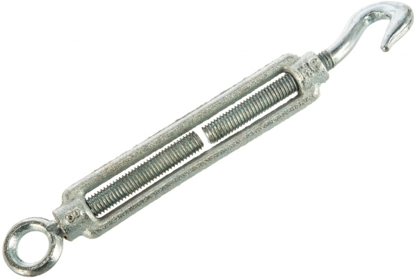 Талреп STAYER DIN 1480, крюк-кольцо, М8, 10 штук, оцинкованный 30515-08 Талреп STAYER DIN 1480, крюк-кольцо, М8, 10 штук, оцинкованный 30515-08