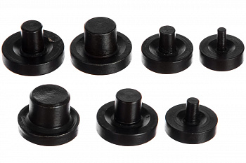 Набор адаптеров для развальцовки трубок 7шт 3/16,1/4,5/16,3/8,7/16,1/2,5/8" ROCKFORCE RF-656-P