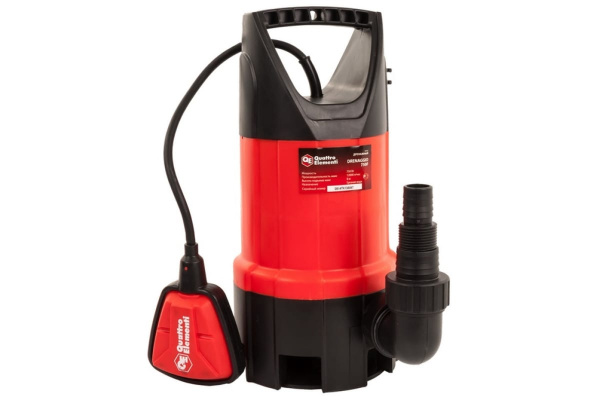 Дренажный насос QUATTRO ELEMENTI Drenaggio 750 F 771-558 Дренажный насос QUATTRO ELEMENTI Drenaggio 750 F 771-558