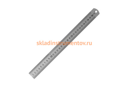 Двусторонняя, металлическая линейка, 300 мм РемоКолор 15-6-030