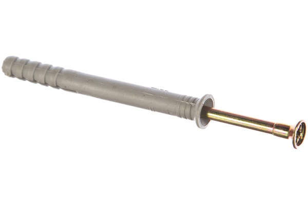 Дюбель-гвоздь полипропиленовый с потайным бортиком 800 шт. (8х80 мм; ТФ0) Зубр 4-301340-08-080