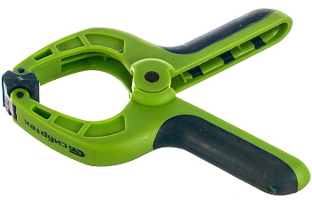 Клещеобразная струбцина, пл, корп 2-х комп, рукоятки, усиленная пружина, 1-1/4 СИБРТЕХ 20782