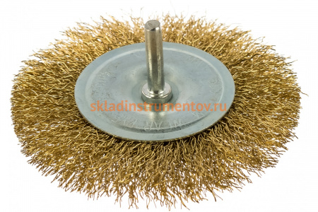 Щетка для дрели плоская, 100 мм VIRA 573100
